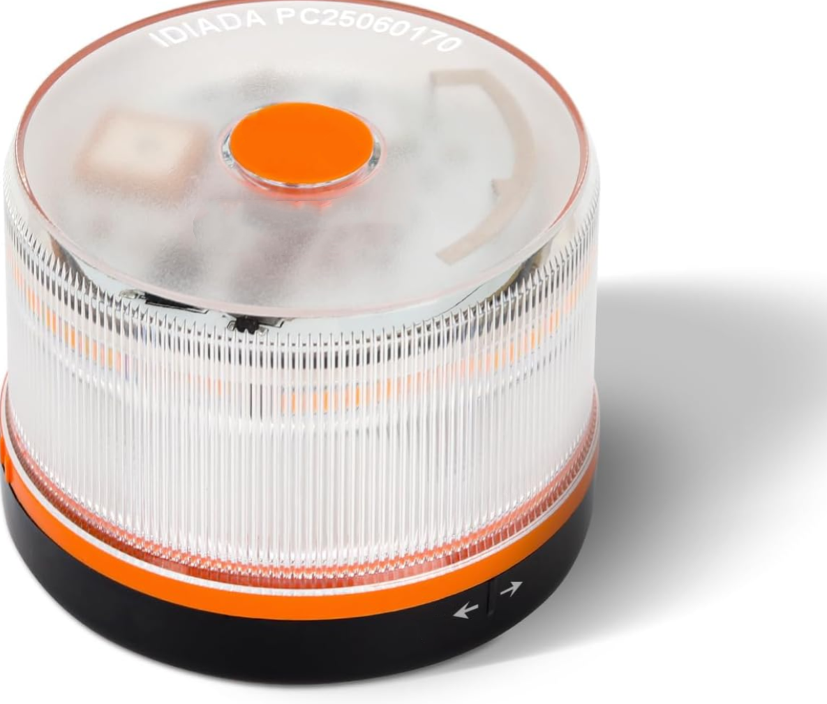 ⭐Recomendación de la DGT⭐Luz de Emergencia V16 DGT 3.0 – Aprobada 2026, Magnética IP54 – Cumple con la Normativa 2026